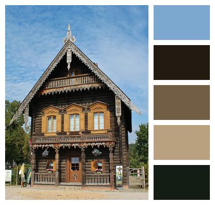 Potsdam Russian Colony Alexandrovka Russian Houses Image